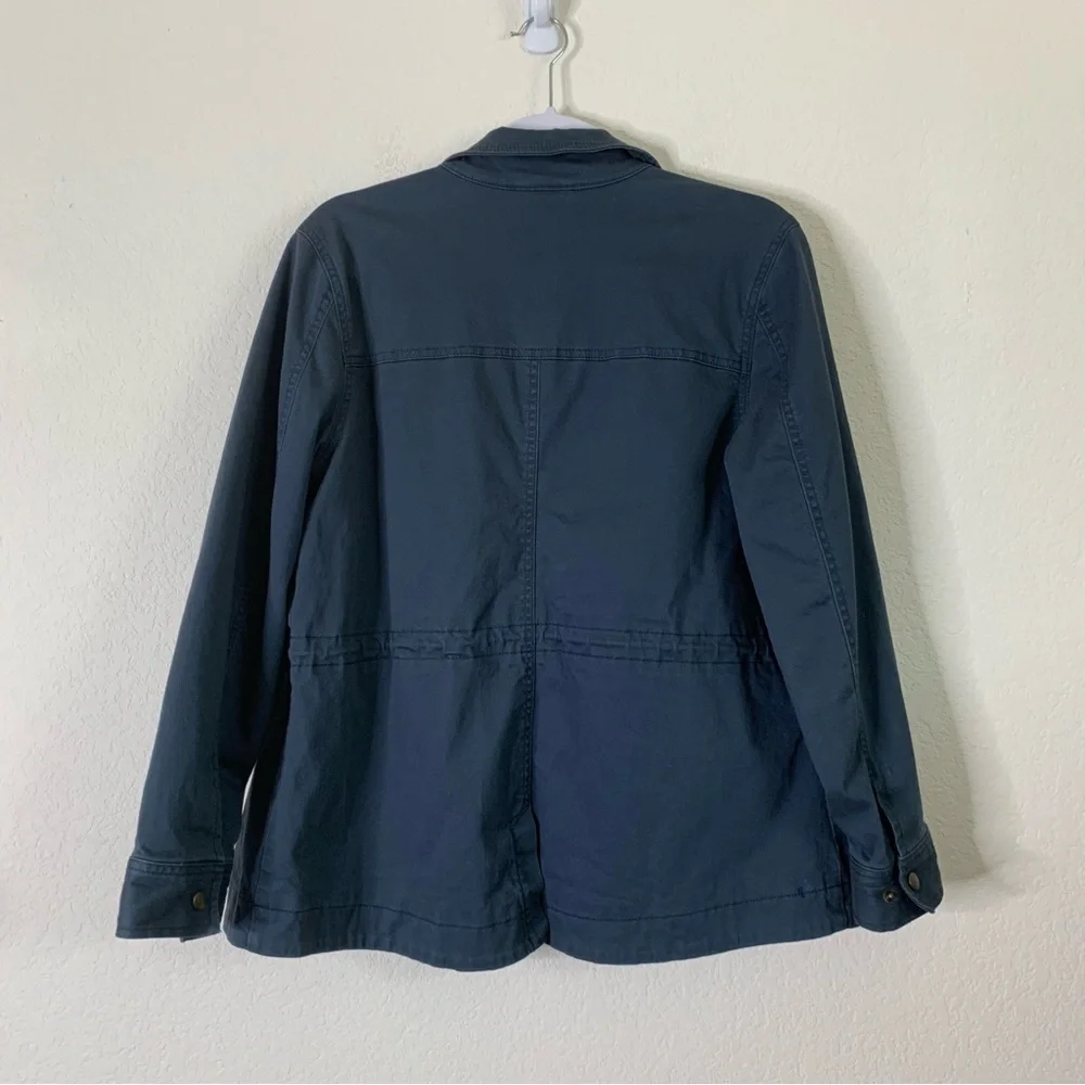 LL Bean Women's Blue BeanFlex Utility Jacket, Lined MP - Picture 9 of 10